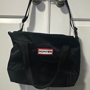 Hunter Black tote /crossbody bag
